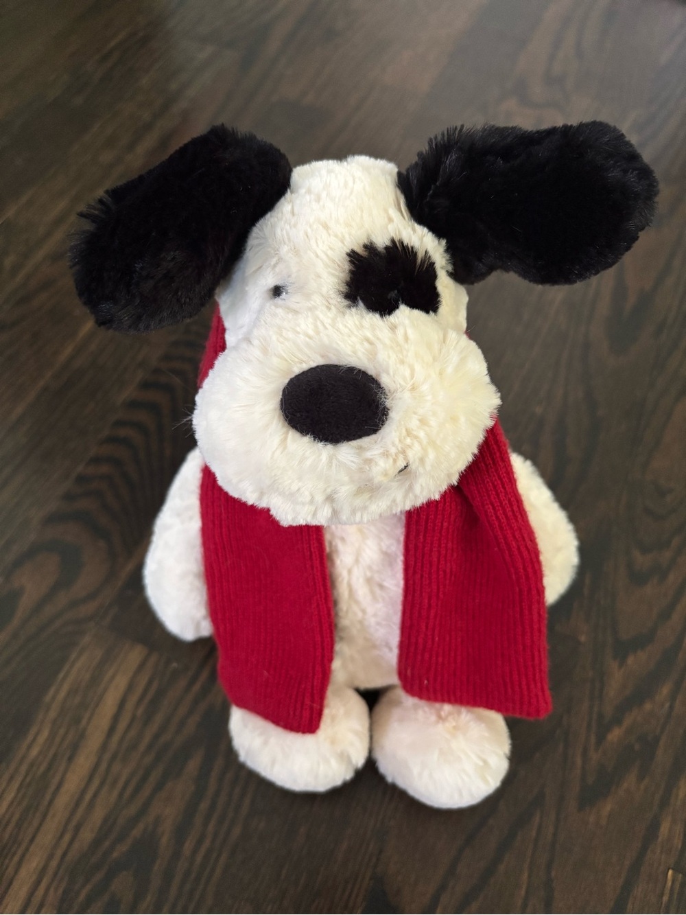 NWT Bashful Winter Puppy With Scarf Jellycat